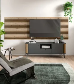 Dekopaneel 2er-Set 40 x 120 cm Artisan-Dekor