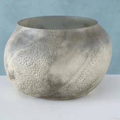 Dekoschale AYENT 15 cm grau