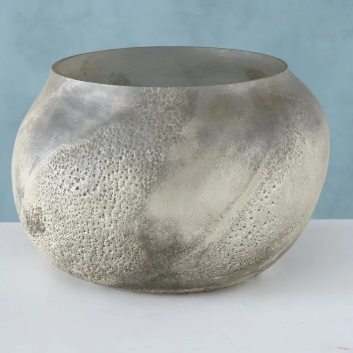 Dekoschale AYENT 15 cm grau