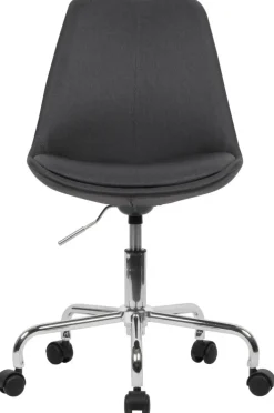 Drehstuhl schwarz/ silberfarbig