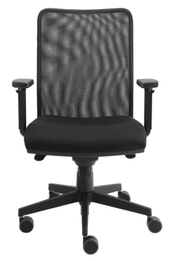 Drehstuhl SOLID II 64 x 119 x 64 cm schwarz