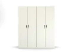 Drehtürenschrank CAMBRIDGE 2 180 x 210 x 54 cm Alpinweiß