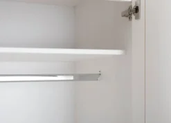 Drehtürenschrank FYNN 182 x 197,5 cm weiß