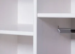 Drehtürenschrank THILO 140 x 190 cm weiß