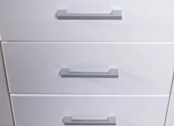 Drehtürenschrank THILO 140 x 190 cm weiß