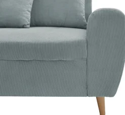 Ecksofa CARLA 249 x 175 cm mintgrün