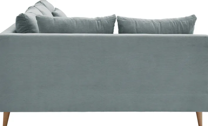 Ecksofa CARLA 249 x 175 cm mintgrün