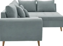 Ecksofa CARLA 249 x 175 cm mintgrün