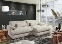 Ecksofa FERNANDO 274 x 160 cm beige