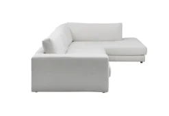 Ecksofa HIGH END weiß