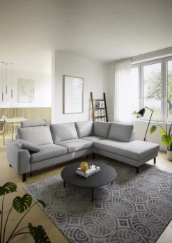 Ecksofa MOSAIK light grey