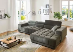 Ecksofa OLIVIA 329 x 190 cm olive