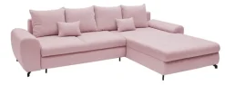 Ecksofa R SF 320 x 214 cm rose