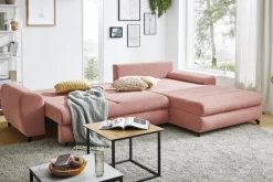 Ecksofa R SF 320 x 214 cm rose