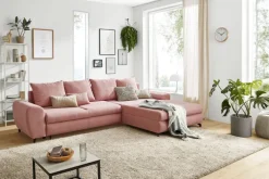 Ecksofa R SF 320 x 214 cm rose
