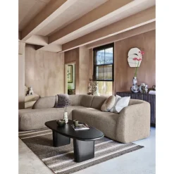 Ecksofa SLOPING 225 x 274 cm naturalbeige