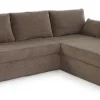 Ecksofa TADEUS 272 x 201 cm taupe