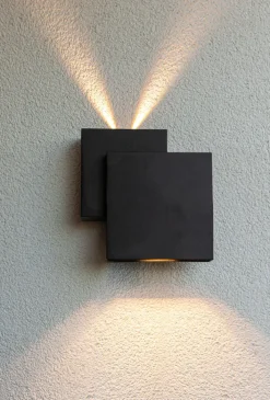 ECO-LIGHT LED Außenwandleuchte RIALTO schwarz