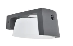 ECO-LIGHT LED Solar Außenwandleuchte MOON B anthrazit