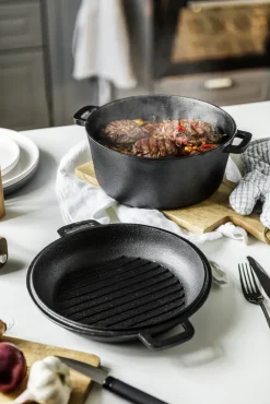 ELO Brottopf 26 cm Gusseisen schwarz