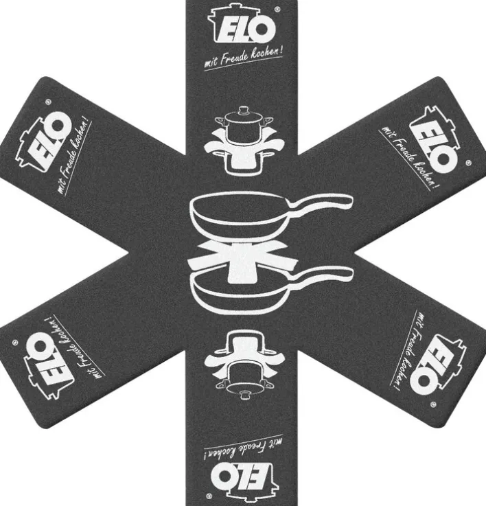 ELO Pfannenschoner PRO TEC 2-teilig Textil schwarz