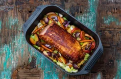 ELO Rechteckbräter KARREE 42x26 cm Aluguss schwarz