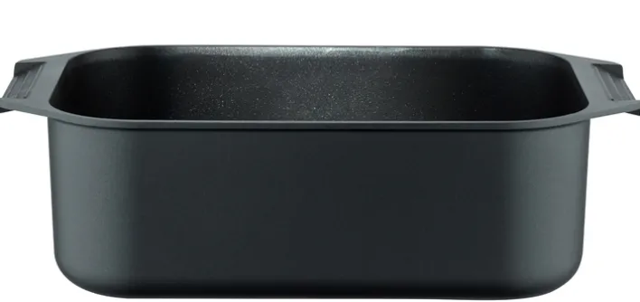 ELO Rechteckbräter KARREE 42x26 cm Aluguss schwarz