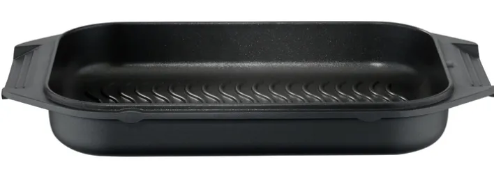 ELO Rechteckbräter KARREE 42x26 cm Aluguss schwarz