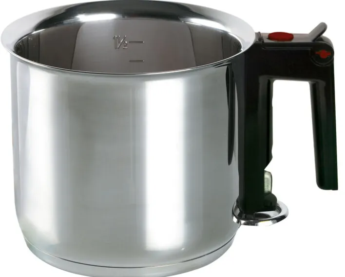 ELO Simmertopf 1500 ml Metall silber