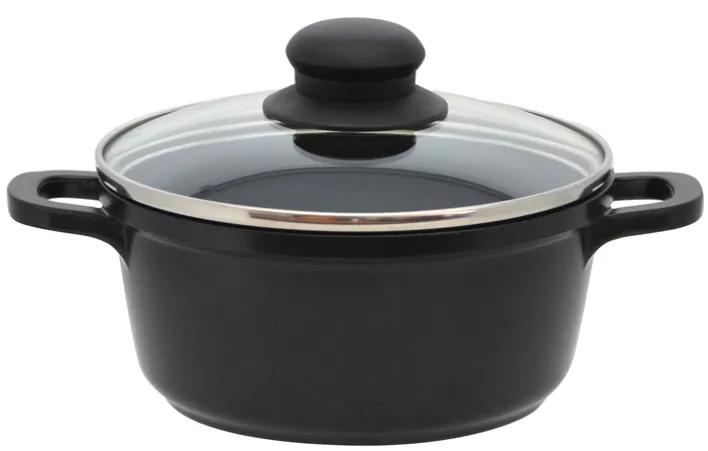 ELO Topf-Set BLACK CAST 4-teilig Aluguss schwarz