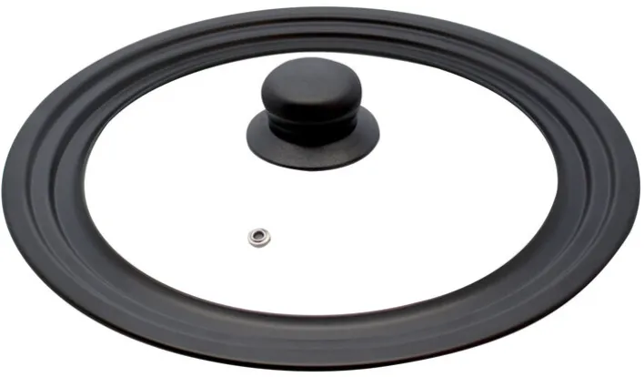 ELO Universaldeckel 22 cm Glas / Carbon