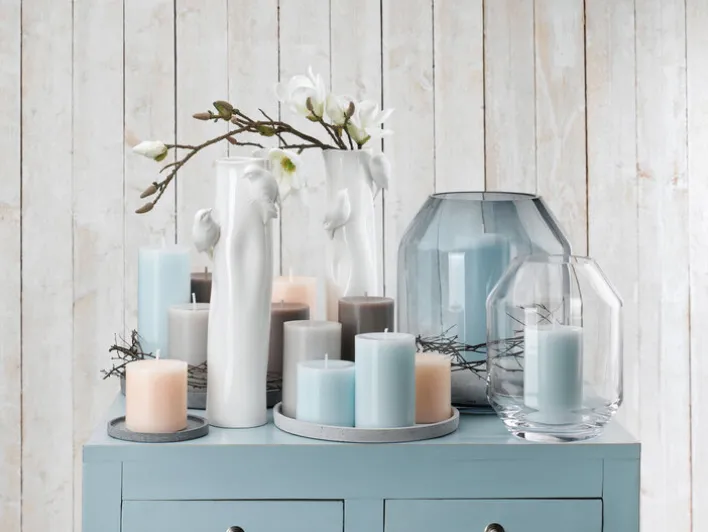 ENGELS KERZEN Kerzenteller BENNY 20 cm anthrazit