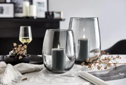 ENGELS KERZEN Windlicht LEA 24 cm schiefer