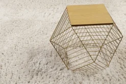 ESPRIT Hochflorteppich YOGI 120 x 170 cm creme/beige