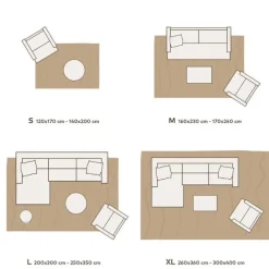 ESPRIT Kelim-Teppich MAYA 80 x 150 cm flieder/altrosa