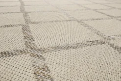 ESPRIT Outdoorteppich RHOMB 120 x 170 cm beige/grau