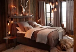 ESPRIT Ösenschal HARP 140 x 250 cm grau