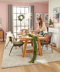 ESPRIT Ösenschal HARP 140 x 250 cm grau