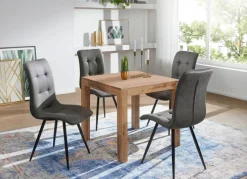 Esstisch 80 x 80 cm Akazie