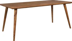 Esstisch 180 x 80 cm braun