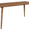 Esstisch 120 x 60 cm Massivholz Sheesham braun
