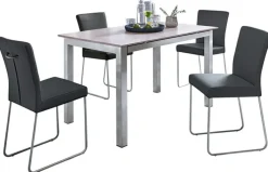 Esstisch 130-190 x 80 cm NB Betonoptik /grau