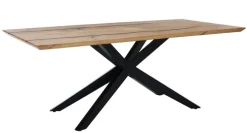 Esstisch ESGO 200 x 100 cm Charaktereiche massiv geölt