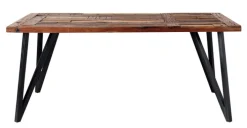 Esstisch HAWK braun /schwarz