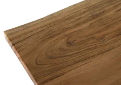 Esstisch LORENZO 180 x 90 cm Akazie Massivholz/schwarz