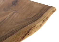 Esstisch LORENZO 180 x 90 cm Akazie Massivholz/schwarz