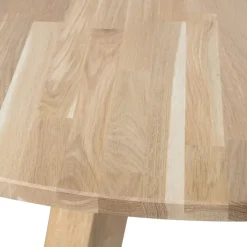 Esstisch RHONDA Ø 150 cm Eiche braun