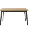 Esstisch TORGE Eiche Artisan/ Schwarz