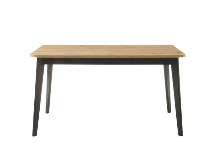 Esstisch TORGE Eiche Artisan/ Schwarz