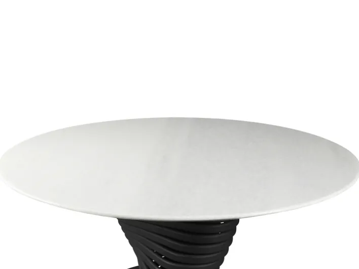 Esstisch TRIEST Onyx weiß